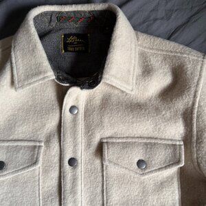 Todd Snyder x L.L. Bean Wool Shirt Jacket in Sailcloth Medium